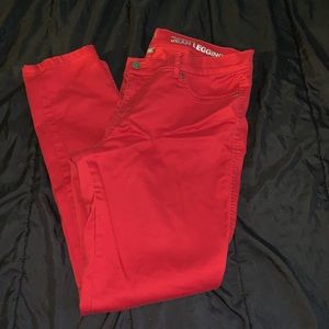 NY&C Red Jean Jegging
